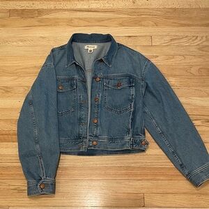 Madewell Blue Denim Jean Jacket